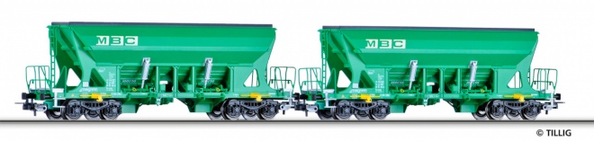 Set of 2 Hopper cars MBC type Faccns<br /><a href='images/pictures/Tillig_HOe_HOm/70036.jpg' target='_blank'>Full size image</a>